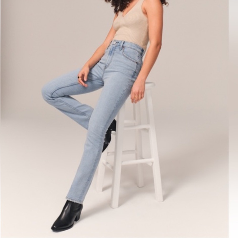 Abercrombie & Fitch Light Blue Women Jeans
